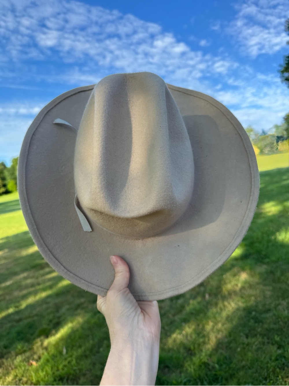 Vintage Authentic Cowboy Hat 7 1/8